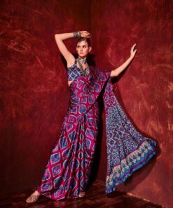 Pure Crepe Saree