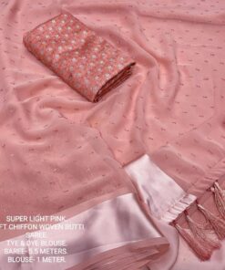 Soft Chiffon Woven Butti Saree