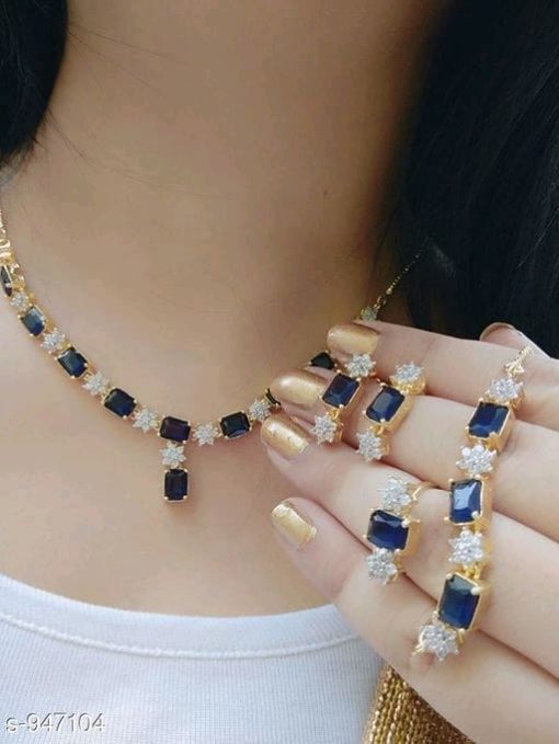 Amazing Allure Brass Jewellery Sets