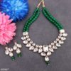 Trendy Metal Necklace Set