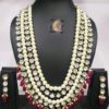 Shimmering Trendy Pearl Jewellery Sets