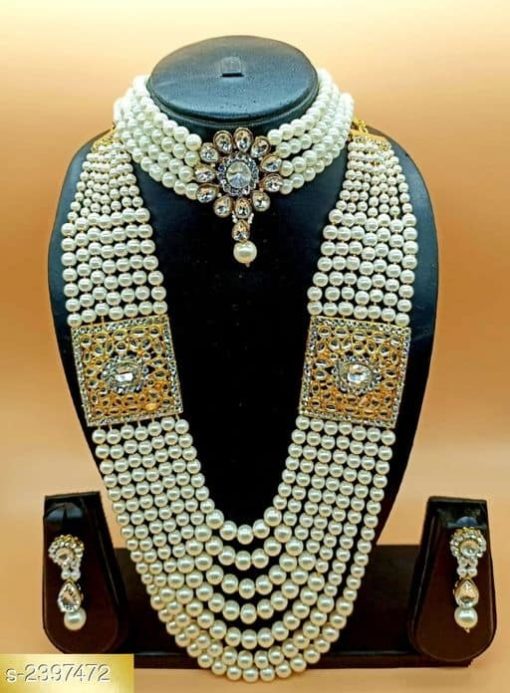 Party Wear Women's Non-Precious Metal Jewellery Set