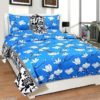 Trendy Cotton Printed 3D Double Bedsheets
